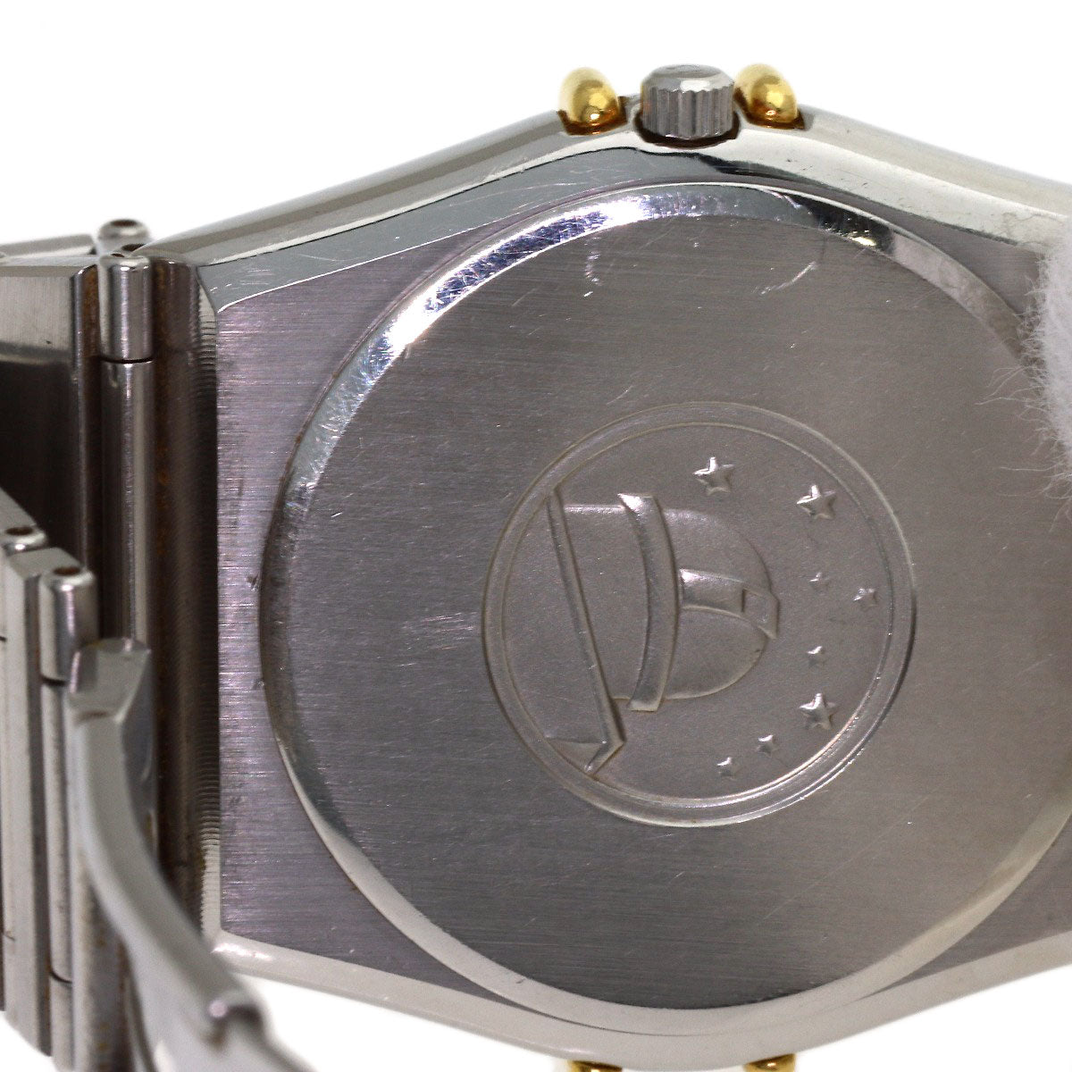 OMEGA Constellation flat bezel Watches Stainless Steel/Stainless Steel mens