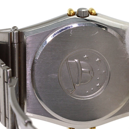 OMEGA Constellation flat bezel Watches Stainless Steel/Stainless Steel mens