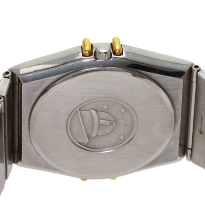 OMEGA Constellation flat bezel Watches Stainless Steel/Stainless Steel mens