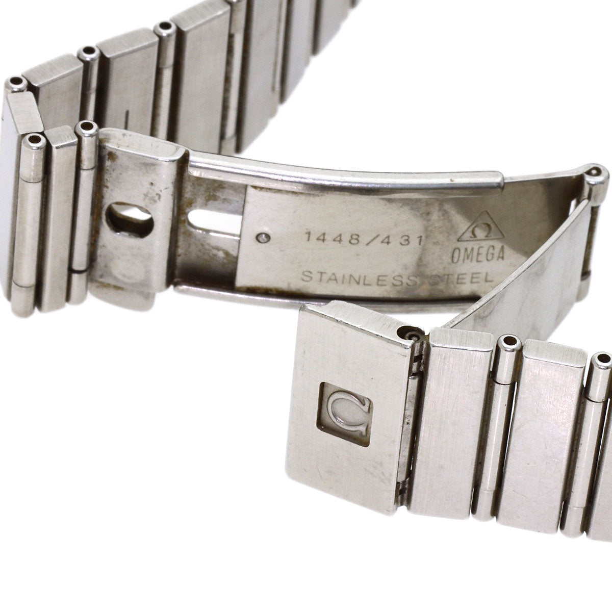OMEGA Constellation flat bezel Watches Stainless Steel/Stainless Steel mens
