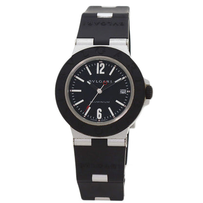 BVLGARI Aluminum date Watches BB40AT aluminum/Rubber mens