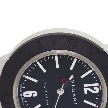 BVLGARI Aluminum date Watches BB40AT aluminum/Rubber mens