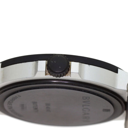 BVLGARI Aluminum date Watches BB40AT aluminum/Rubber mens