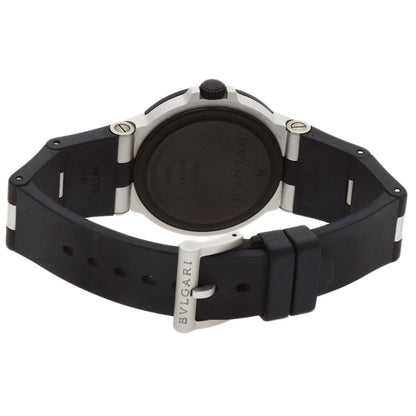 BVLGARI Aluminum date Watches BB40AT aluminum/Rubber mens