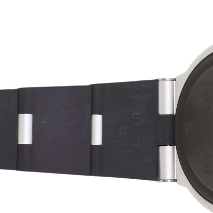 BVLGARI Aluminum date Watches BB40AT aluminum/Rubber mens