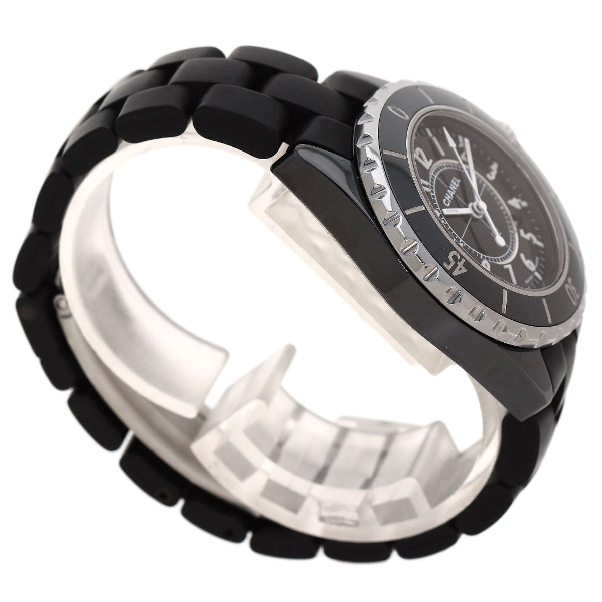 CHANEL J12 1.3" Watches H0681 Ceramic/Rubber Ladies