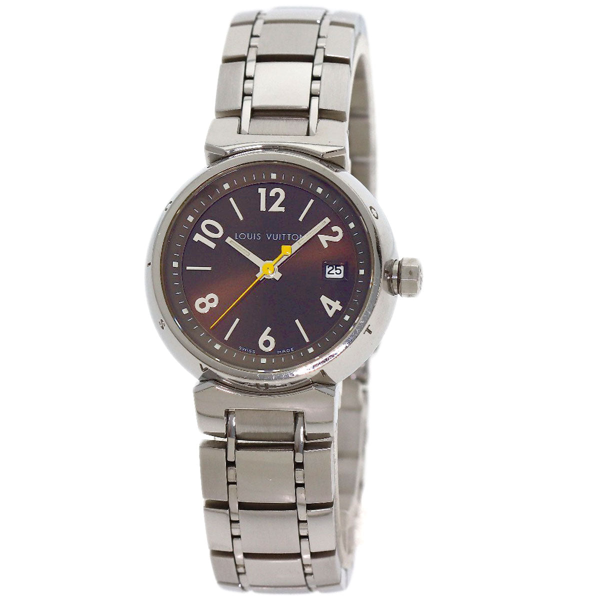 LOUIS VUITTON Tambour Watches Q1211 Stainless Steel/Stainless Steel Ladies