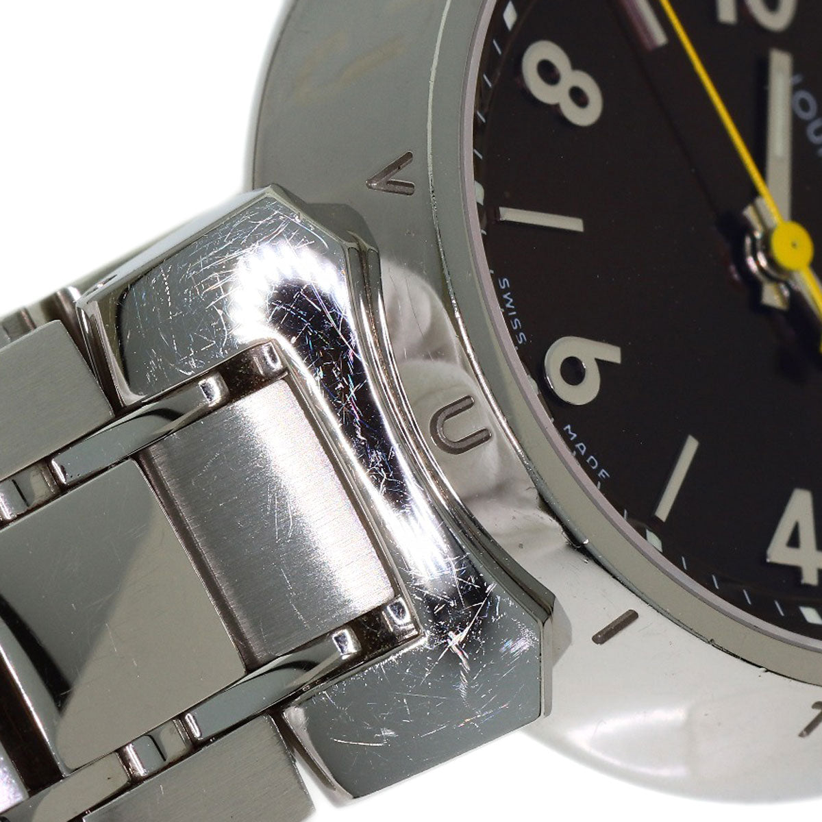 LOUIS VUITTON Tambour Watches Q1211 Stainless Steel/Stainless Steel Ladies