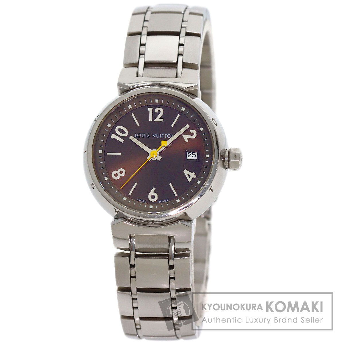 LOUIS VUITTON Tambour Watches Q1211 Stainless Steel/Stainless Steel Ladies