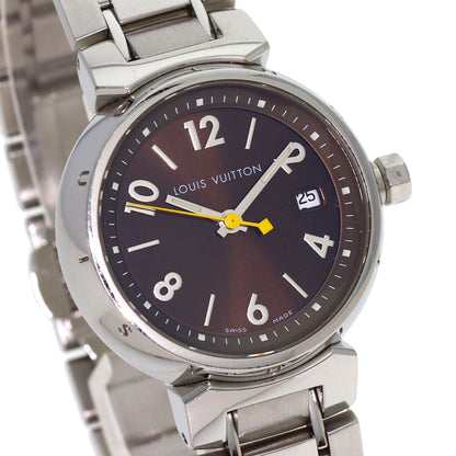 LOUIS VUITTON Tambour Watches Q1211 Stainless Steel/Stainless Steel Ladies