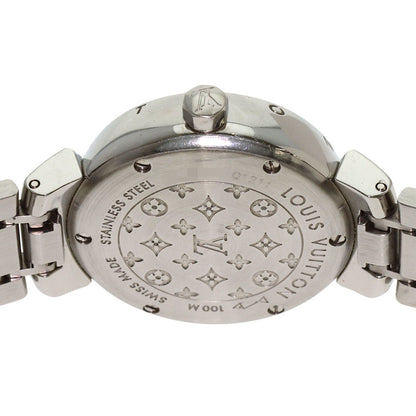 LOUIS VUITTON Tambour Watches Q1211 Stainless Steel/Stainless Steel Ladies