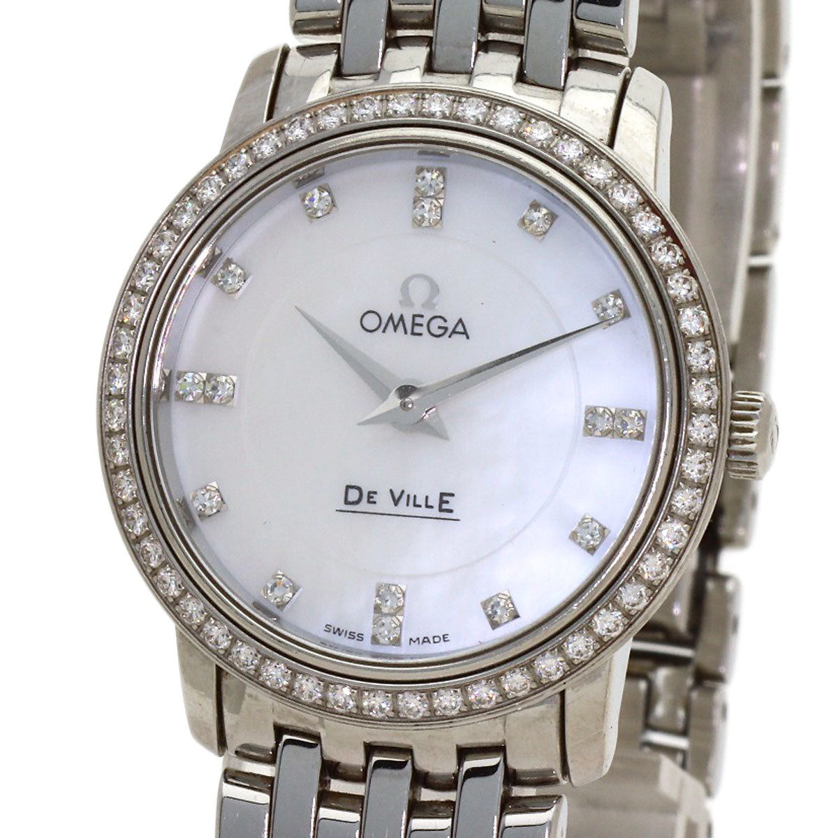 OMEGA De Ville Prestige Watches 413.15.27.60.55.001 Stainless Steel/Stainless Steel Ladies