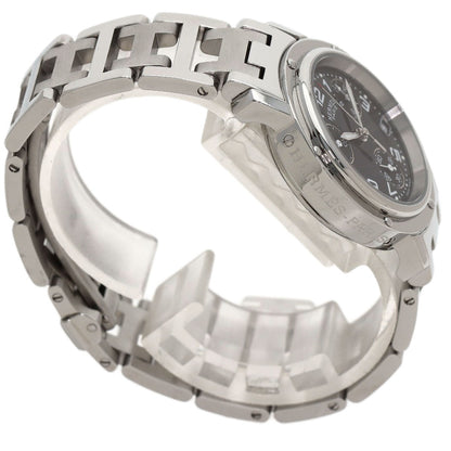 HERMES Clipper Chronograph Watches CL1.310 Stainless Steel/Stainless Steel Ladies