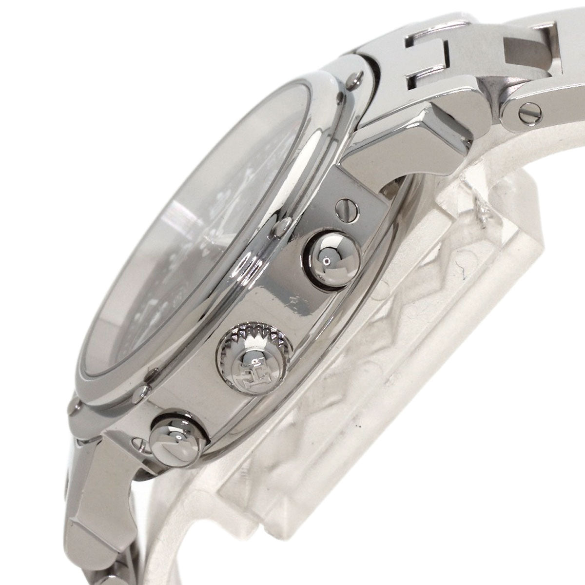 HERMES Clipper Chronograph Watches CL1.310 Stainless Steel/Stainless Steel Ladies