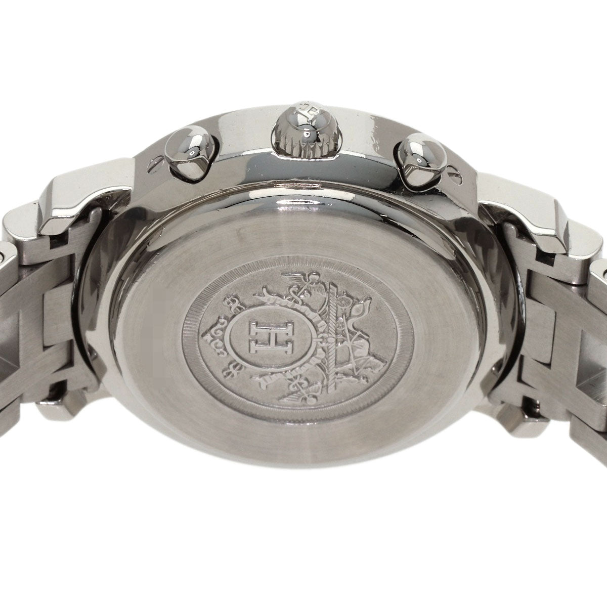 HERMES Clipper Chronograph Watches CL1.310 Stainless Steel/Stainless Steel Ladies