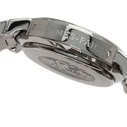 HERMES Clipper Chronograph Watches CL1.310 Stainless Steel/Stainless Steel Ladies