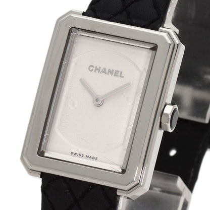 CHANEL boyfriend small model Watches H6401 Stainless Steel/Leather Ladies