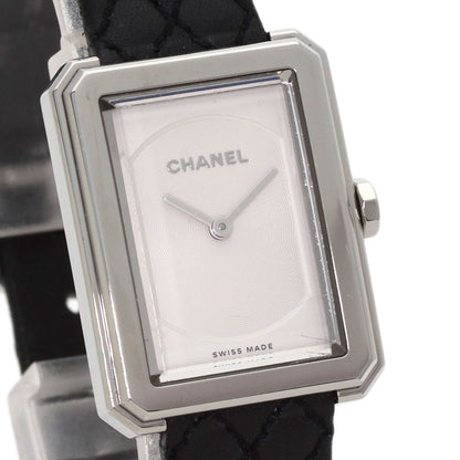 CHANEL boyfriend small model Watches H6401 Stainless Steel/Leather Ladies