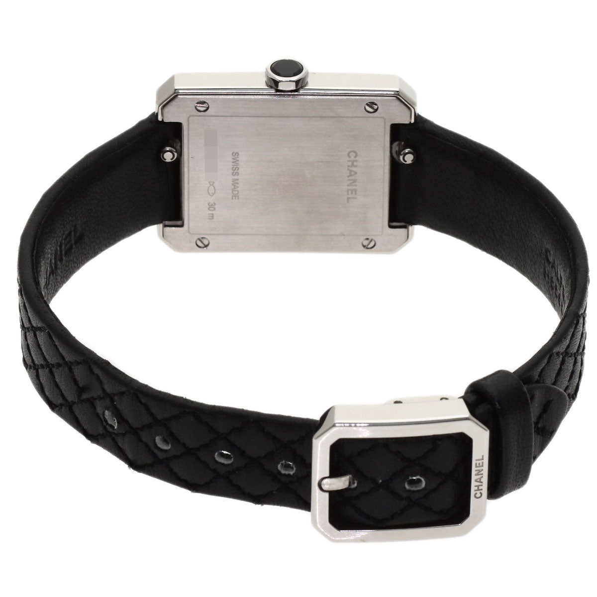 CHANEL boyfriend small model Watches H6401 Stainless Steel/Leather Ladies
