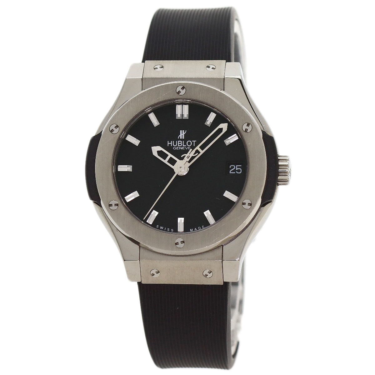 HUBLOT Classic fusion Watches 581.NX.1170.RX Titanium/Rubber Ladies