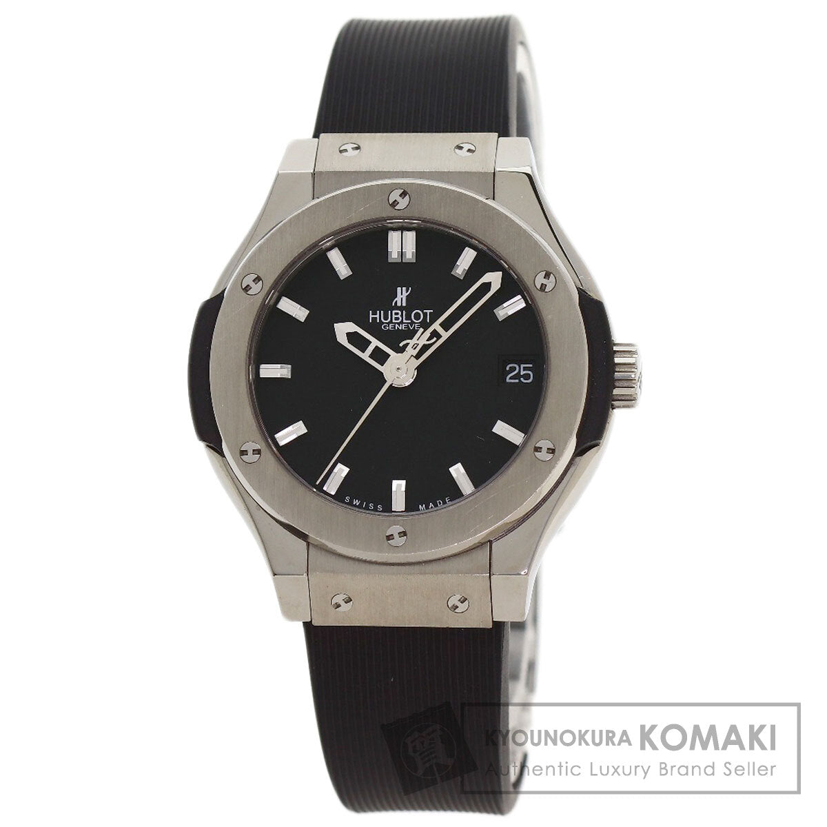 HUBLOT Classic fusion Watches 581.NX.1170.RX Titanium/Rubber Ladies