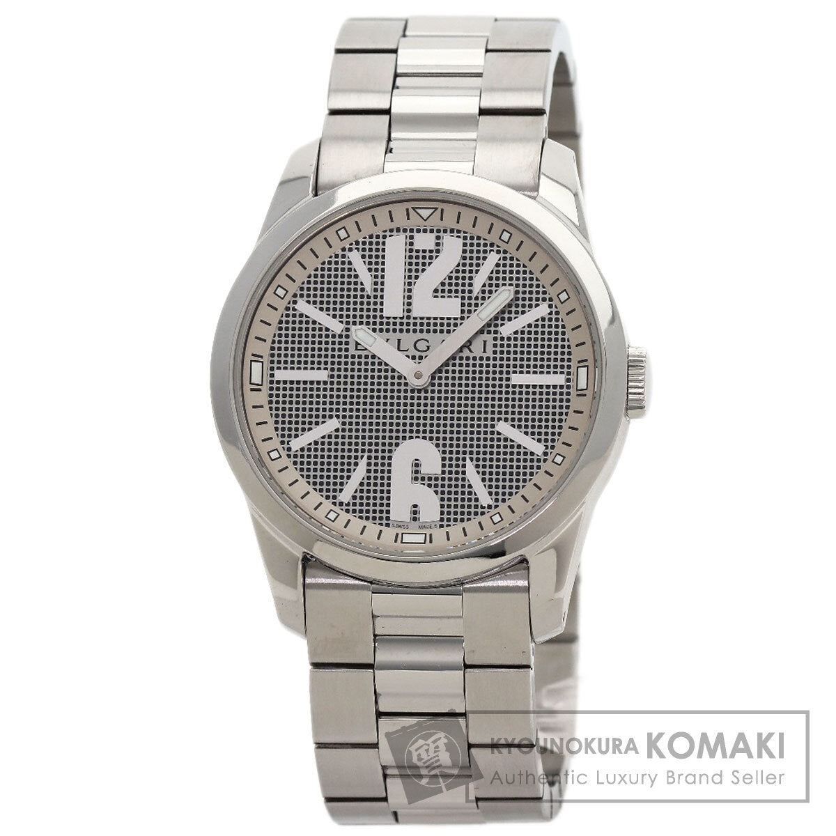 BVLGARI Solo tempo Watches ST37SS Stainless Steel/Stainless Steel mens