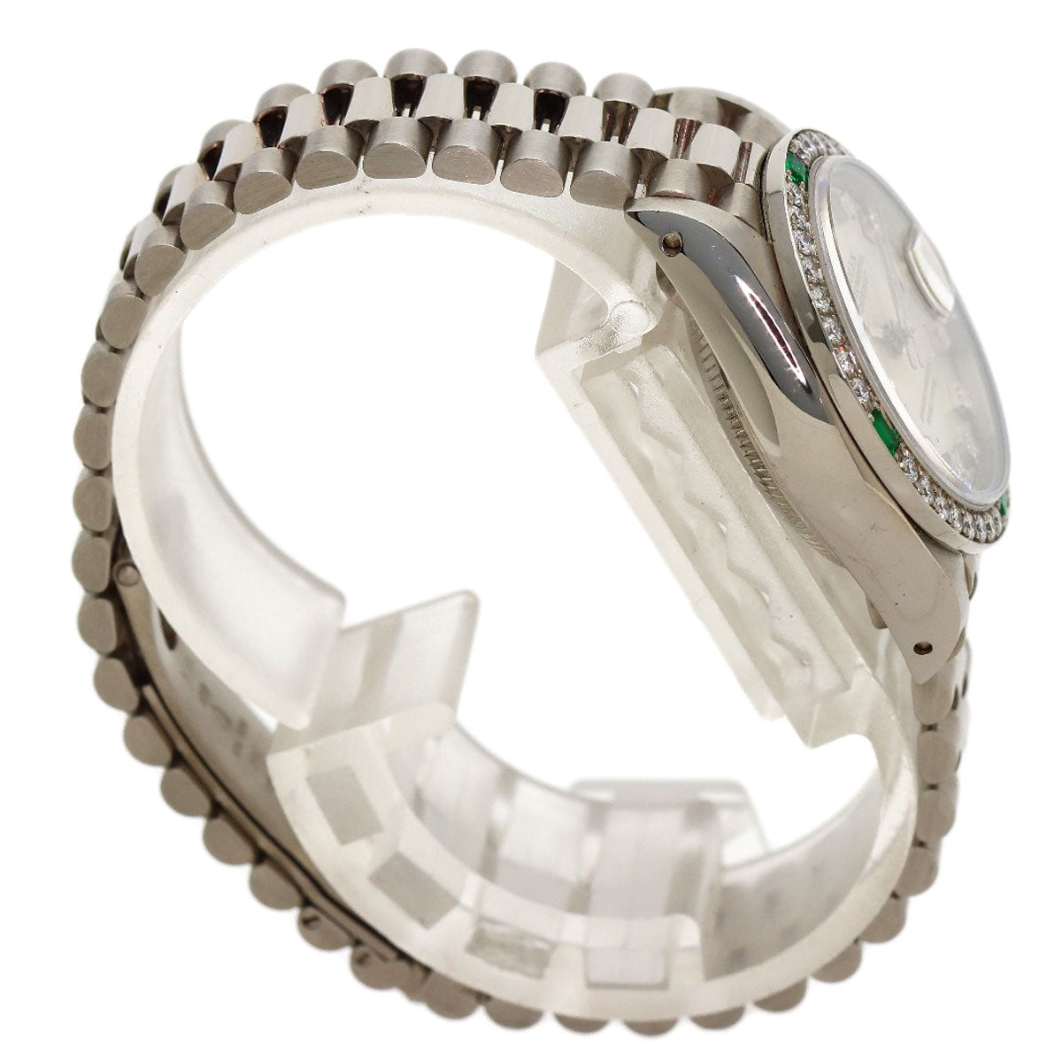ROLEX Datejust Diamond Emerald Watches 69079G K18 White Gold/K18 White Gold Ladies