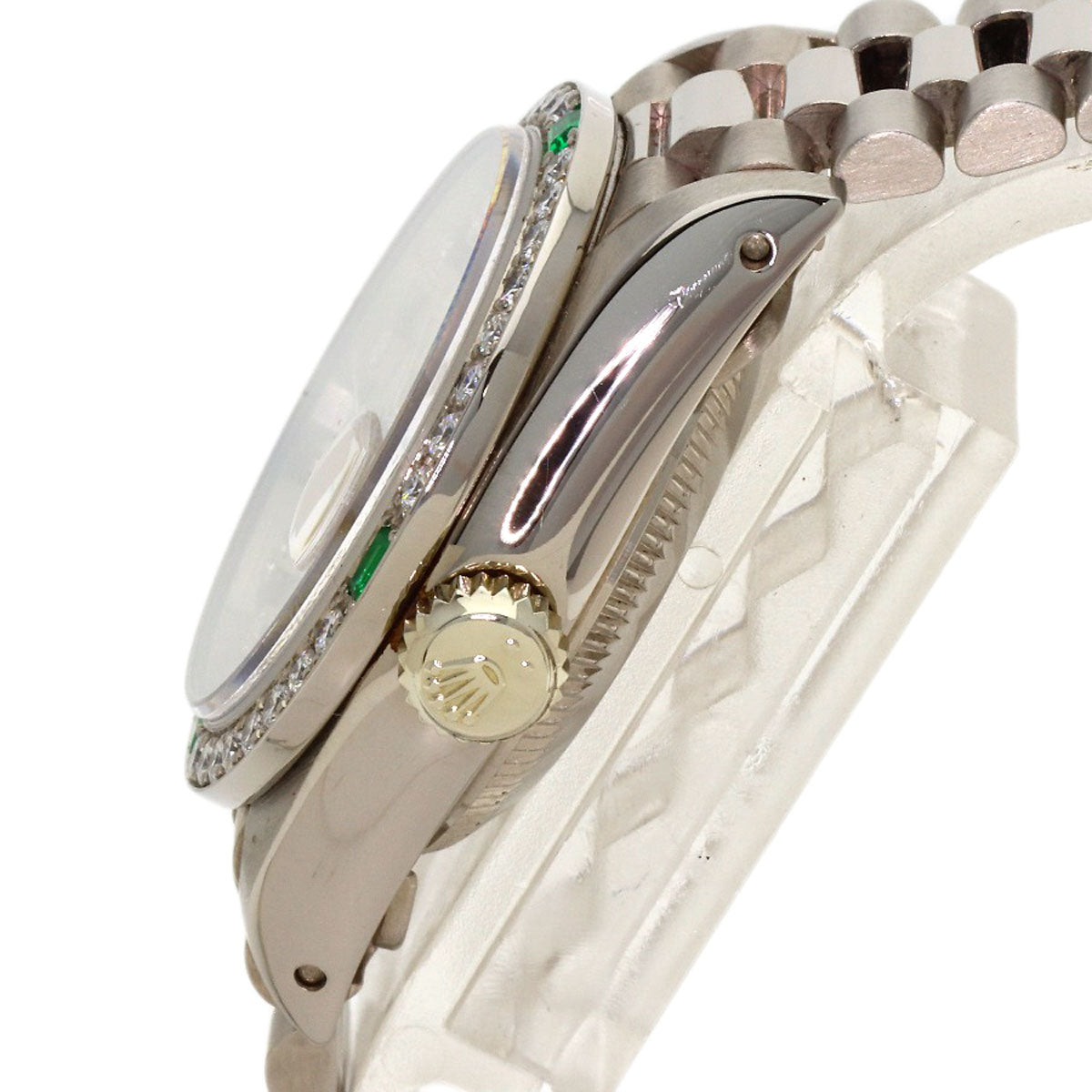 ROLEX Datejust Diamond Emerald Watches 69079G K18 White Gold/K18 White Gold Ladies