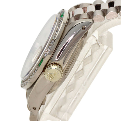 ROLEX Datejust Diamond Emerald Watches 69079G K18 White Gold/K18 White Gold Ladies