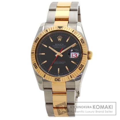 ROLEX Datejust Turn-O-Graph Watches 116261 Stainless Steel/SSxK18PG mens