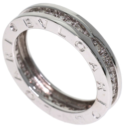BVLGARI B.zero1 1-band XS Full Diamond Ring K18 White Gold Ladies [Used]