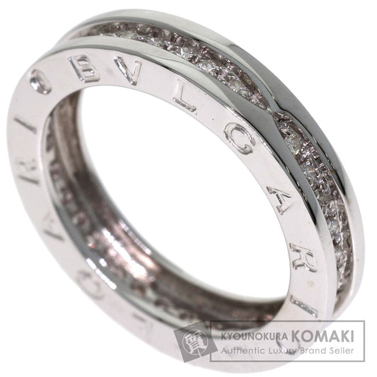 BVLGARI B.zero1 1-band XS Full Diamond Ring K18 White Gold Ladies [Used]