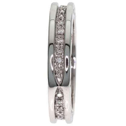 BVLGARI B.zero1 1-band XS Full Diamond Ring K18 White Gold Ladies [Used]