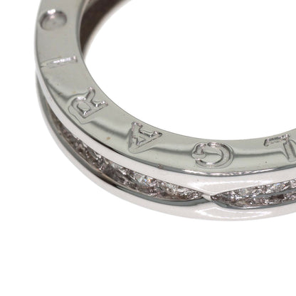 BVLGARI B.zero1 1-band XS Full Diamond Ring K18 White Gold Ladies [Used]