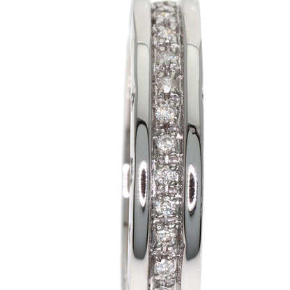 BVLGARI B.zero1 1-band XS Full Diamond Ring K18 White Gold Ladies [Used]
