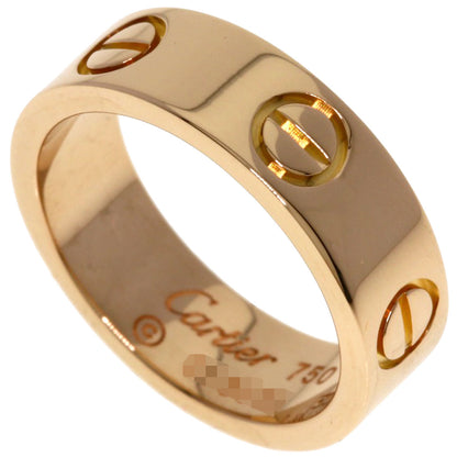 CARTIER love ring #49 Ring K18 Pink Gold Ladies [Used]