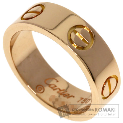 CARTIER love ring #49 Ring K18 Pink Gold Ladies [Used]