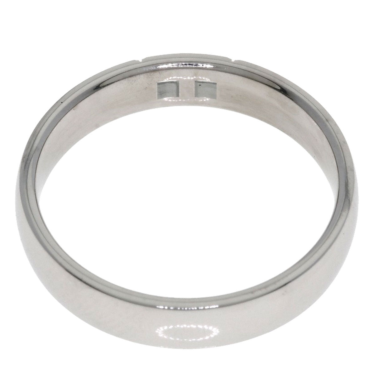HERMES Ever Hercules Diamond #49 Ring K18 White Gold Ladies [Used]