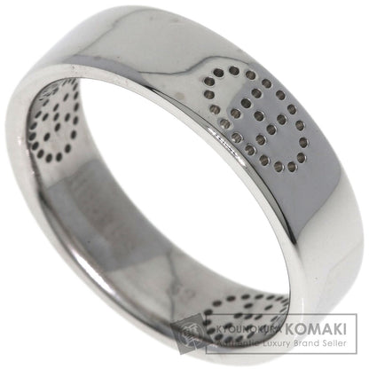 HERMES Evelyn Eclipse #52 Ring K18 White Gold Ladies [Used]