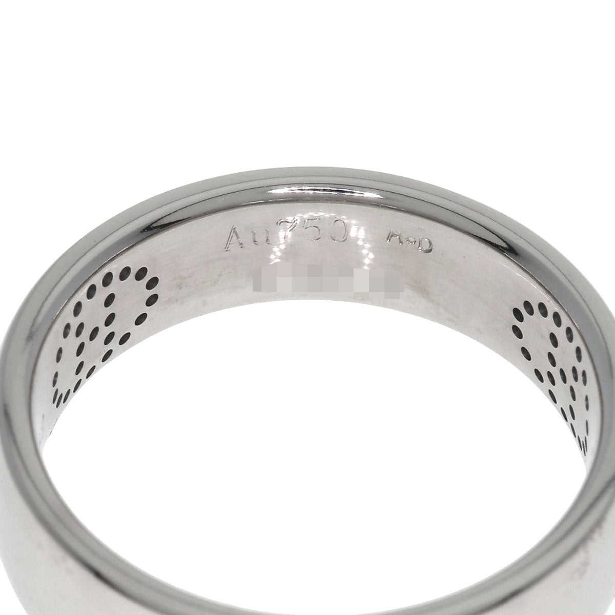 HERMES Evelyn Eclipse #52 Ring K18 White Gold Ladies [Used]