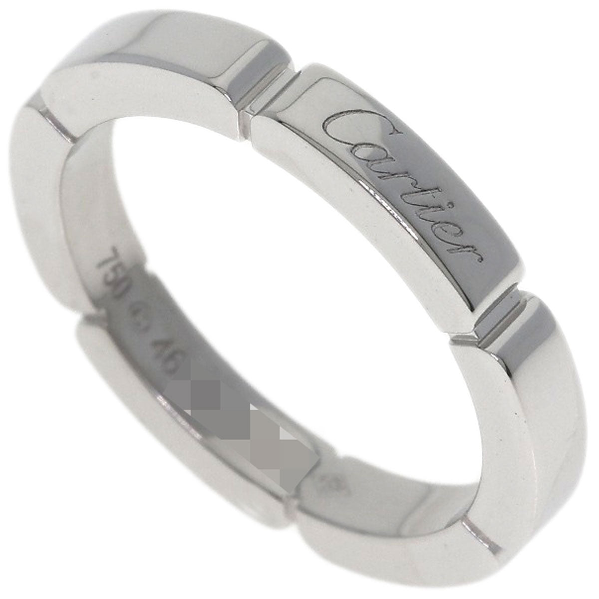 CARTIER Mayon PANTHERE #46 Ring K18 White Gold Ladies [Used]