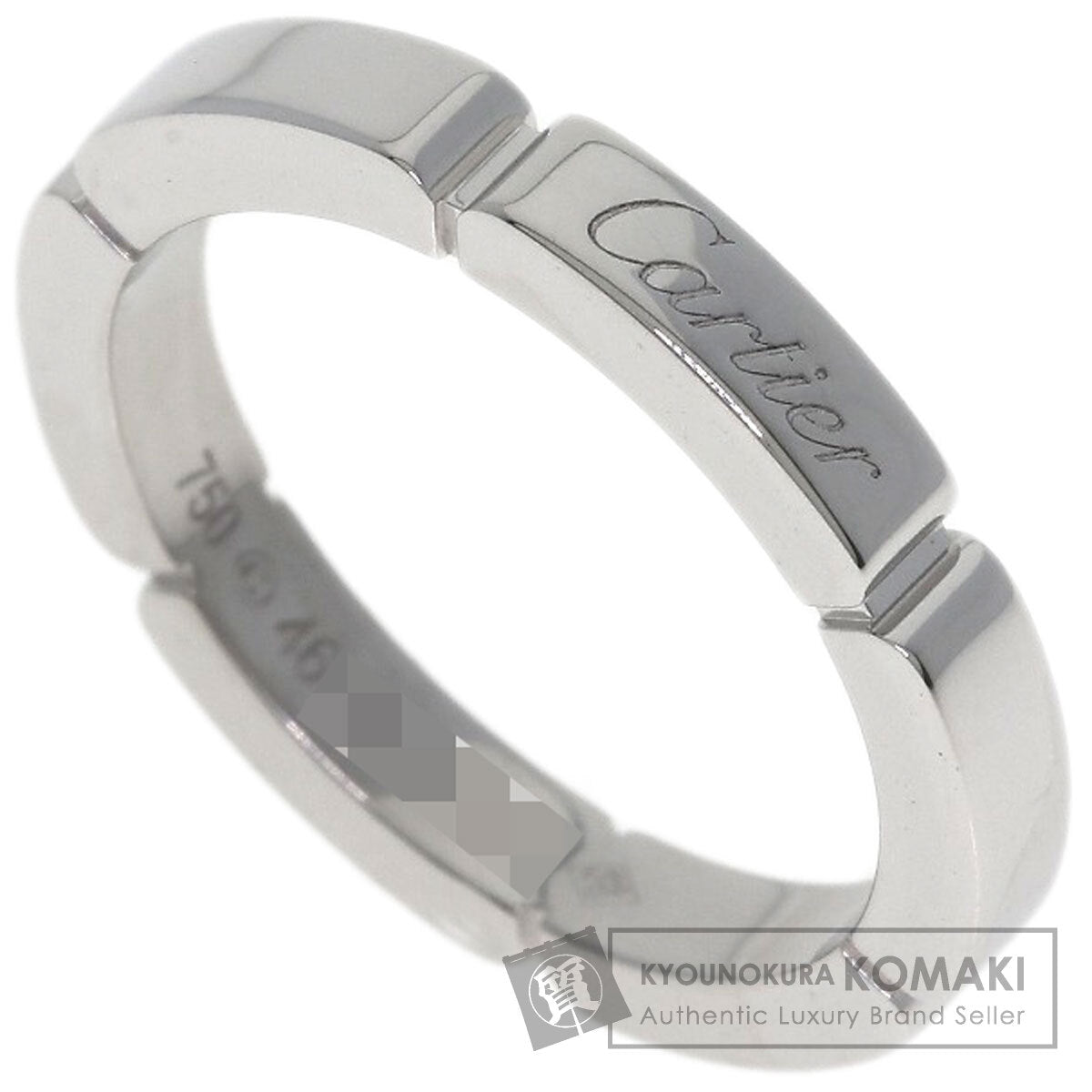 CARTIER Mayon PANTHERE #46 Ring K18 White Gold Ladies [Used]