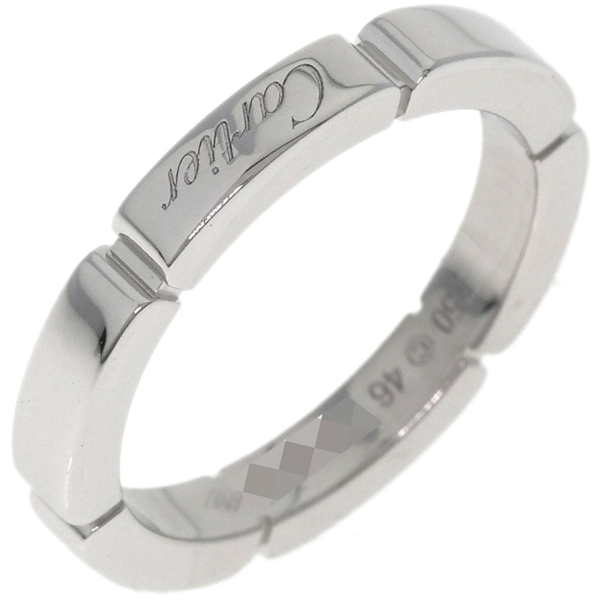 CARTIER Mayon PANTHERE #46 Ring K18 White Gold Ladies [Used]