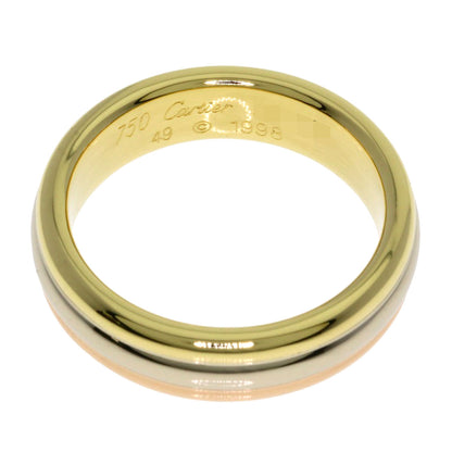 CARTIER Three colors # 49 Ring K18 Yellow Gold 18K Pink GoldLadies [Used]