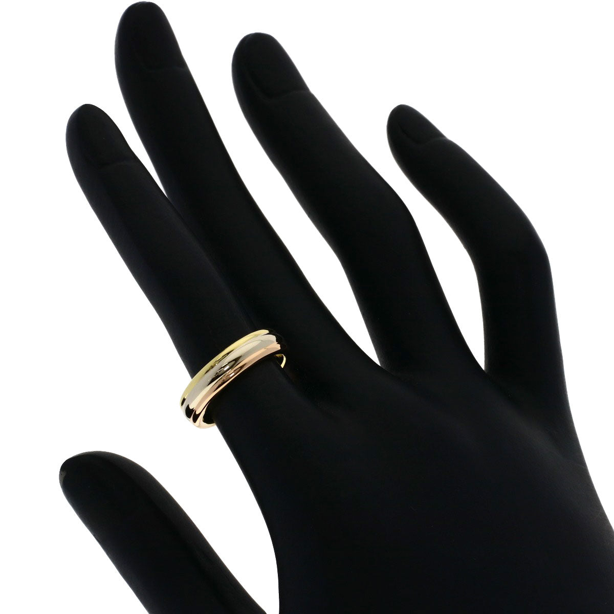 CARTIER Three colors # 49 Ring K18 Yellow Gold 18K Pink GoldLadies [Used]