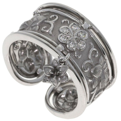 Carrera y Carrera Diamond charm included Ring K18 White Gold Ladies [Used]