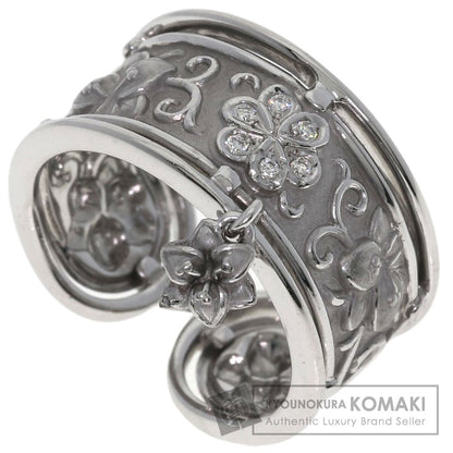 Carrera y Carrera Diamond charm included Ring K18 White Gold Ladies [Used]