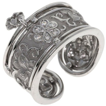 Carrera y Carrera Diamond charm included Ring K18 White Gold Ladies [Used]