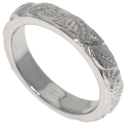 Carrera y Carrera Leaf Ring K18 White Gold Ladies [Used]