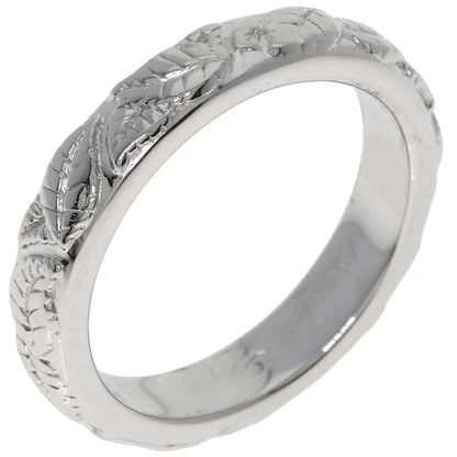 Carrera y Carrera Leaf Ring K18 White Gold Ladies [Used]